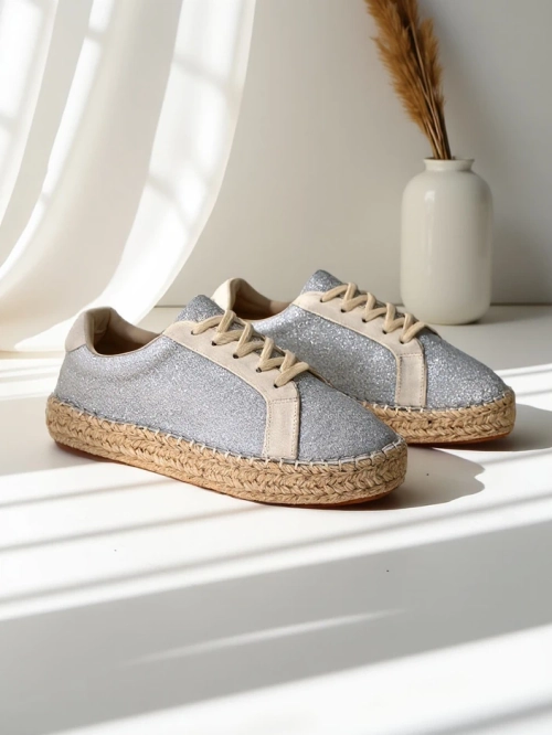 Royalfashion Жіночі кросівки з блиском Sercele