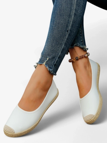 Royalfashion Dámské espadrilky z ekologické semišové kůže Aroles