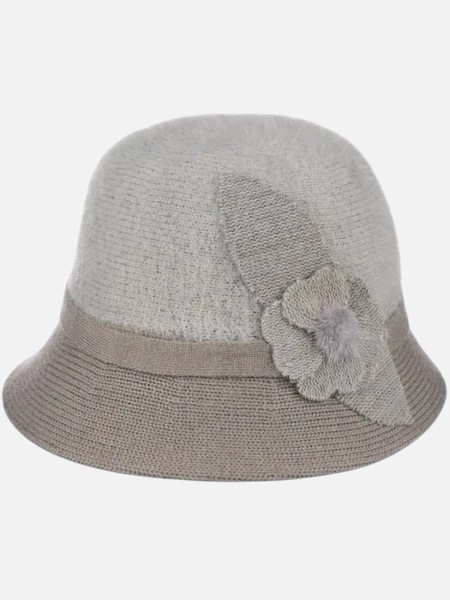 Dámský klobouk buřinka s ozdobou Pearl Belle