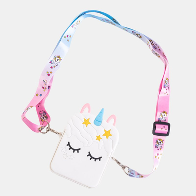 Bílá taška Unicorn s jednorožcem - Kabelky