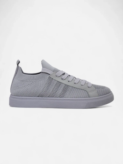 Androsia Gray Sneakers – Stylové sportovní boty ploché na léto a jaro