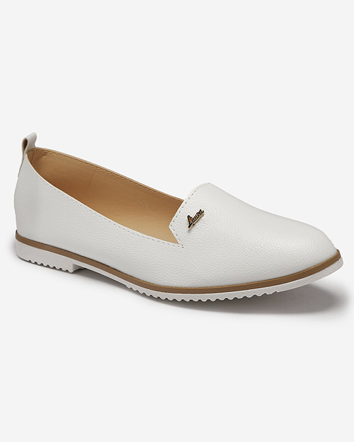 Білі жіночі мокасини Riorica- Footwear