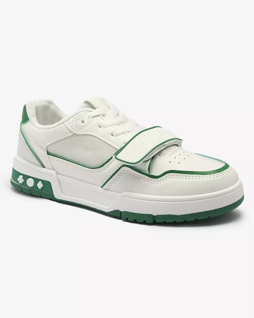 Жіночі спортивні кросівки біло-зеленого кольору Xirrat- Footwear