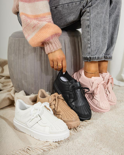 OUTLET Dámské bílé sportovní tenisky Sumikoa - Obuv