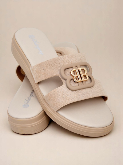 Royalfashion Dámské pantofle na ploché podrážce ChicStep