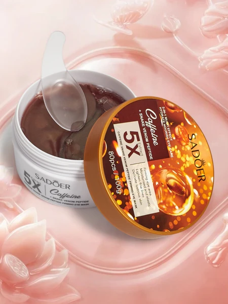 Gelové Oční Polštářky s kofeinou - redukují známky únavy