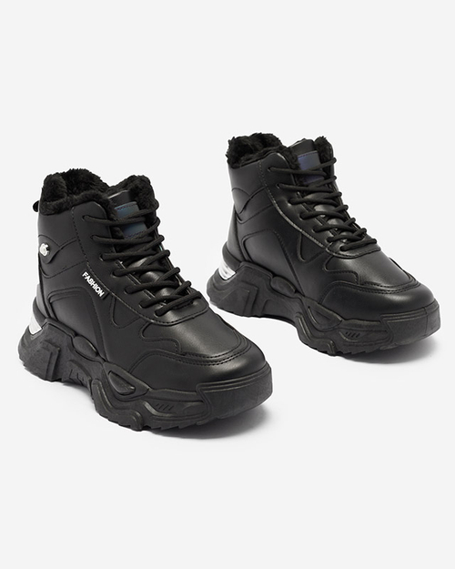 Черевики зимові утеплені на суцільній підошві Cefereda - Взуття