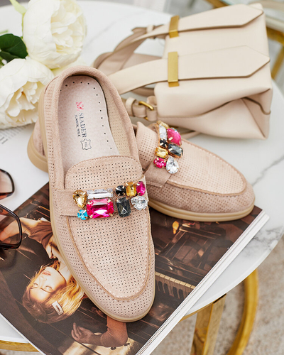Royalfashion Жіночі ажурні мокасини Mettele