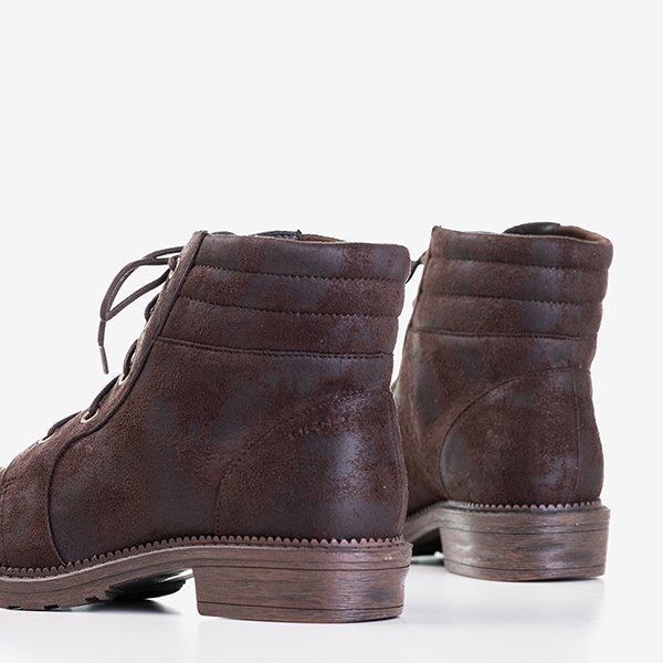 Tmavě hnědé dámské kabelky s ozdobnými oděrkami Tusyon - boty