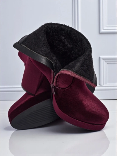 Dámské kotníkové boty na sloupku al'la Velur Miss
