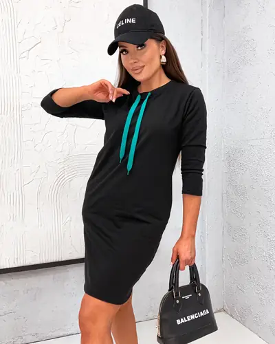 Royalfashion Dámské bavlněné mini šaty