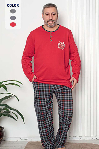 Чоловіча піжама Royalfashion червона