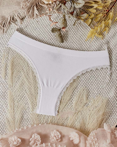 Royalfashion Dámské žebrované kalhotky