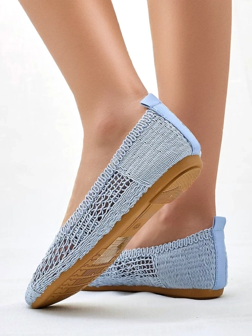 Royalfashion Жіночі перфоровані балетки Annete