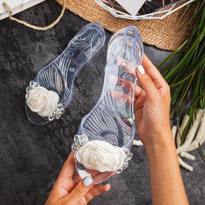 Прозорі миски з прикрасами Malia - Взуття