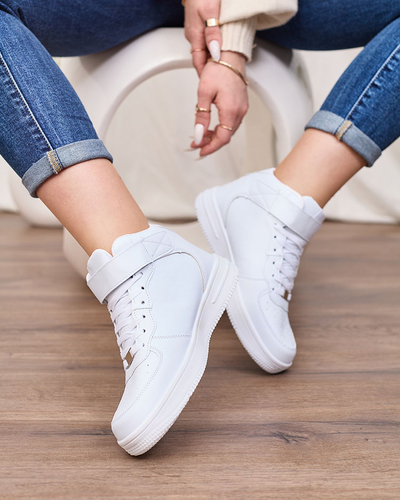 Royalfashion Dámské sportovní tenisky v bílé barvě Futtes