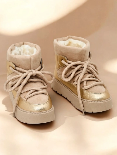 Dámské sněhule na šněrování Royalfashion Iniuc