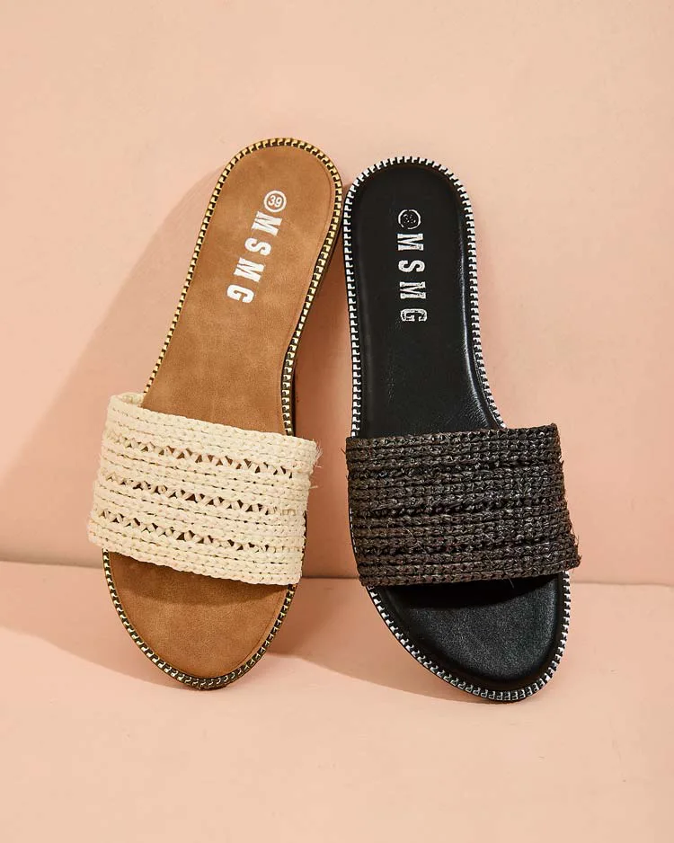 Royalfashion Dámské žabky s plochou podrážkou Bofira