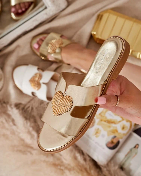 Royalfashion Dámské žabky s plochou podrážkou Olis