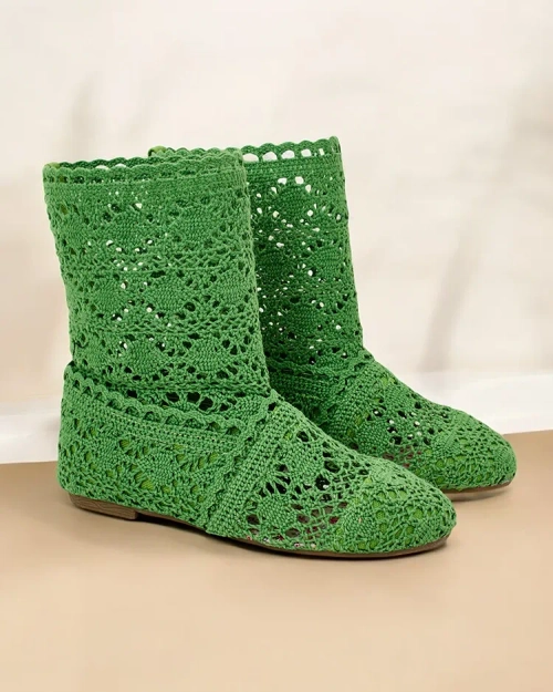Royalfashion Дитячі ажурні чобітки Tolor