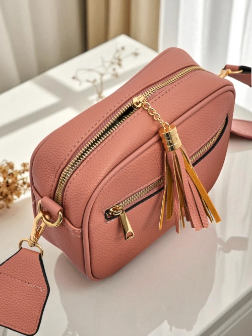 Royalfashion Маленька жіноча сумочка з екошкіри з кольоровим ремінцем Kovi Lace