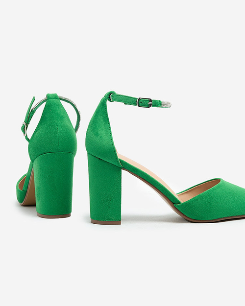 Royalfashion Жіночі туфлі-човники з цирконієм Britica