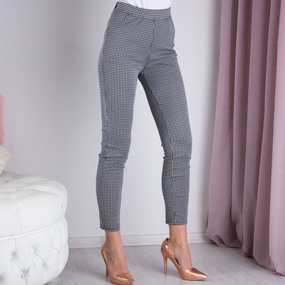 Houndstooth kalhoty - Kalhoty 1