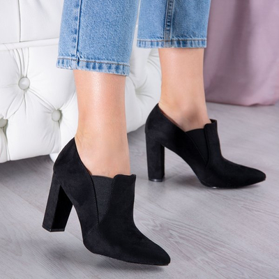 Чорні черевики на верхній пості Prisha - Взуття 1