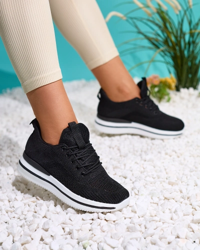 Жіночі спортивні туфлі Royalfashion Black Жіночі спортивні туфлі Losoyta