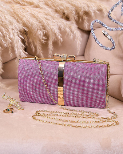 Royalfashion Фіолетово-рожевий жіночий клатч