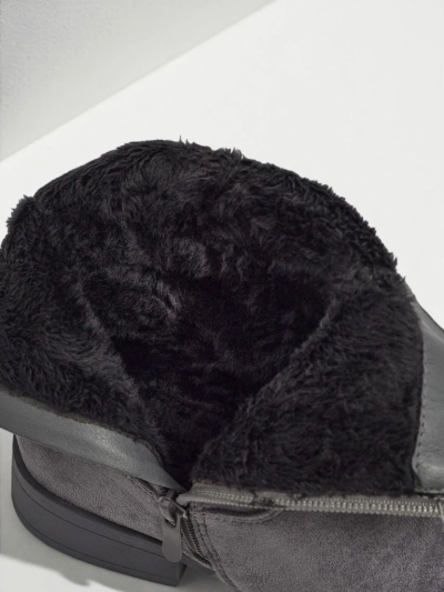 Dámské kotníkové boty z eko-semiše Kelmoria