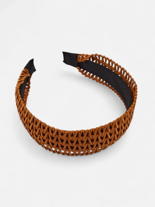 Royalfashion Жіноча ажурна плетена пов'язка