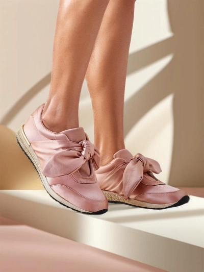 Royalfashion Жіночі кросівки з бантиком Socca