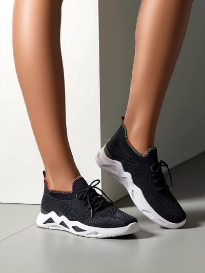 Royalfashion dámské sportovní boty na slip-on z textilu Terrifa