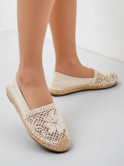 Royalfashion Dámské perforované espadrilky Verela