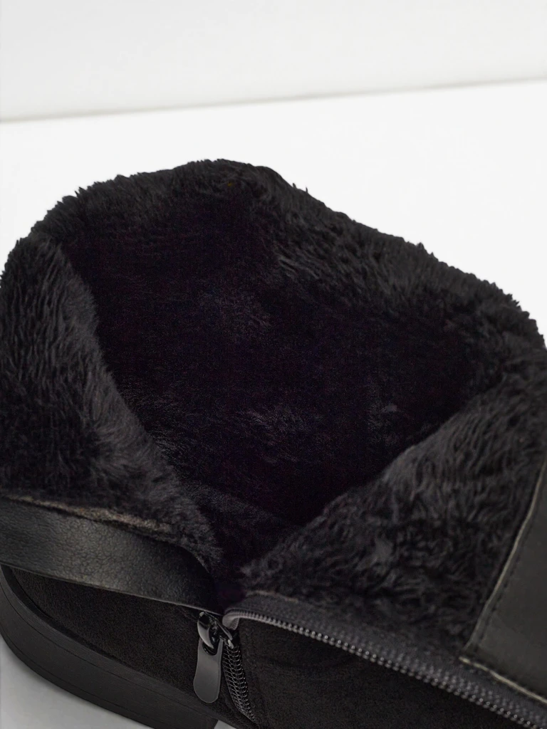 Dámské kotníkové boty z eko-semiše Kelmoria