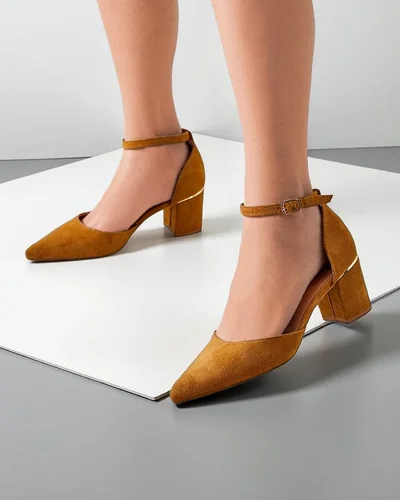 Royalfashion Dámské lodičky s nízkým podpatkem Caelda