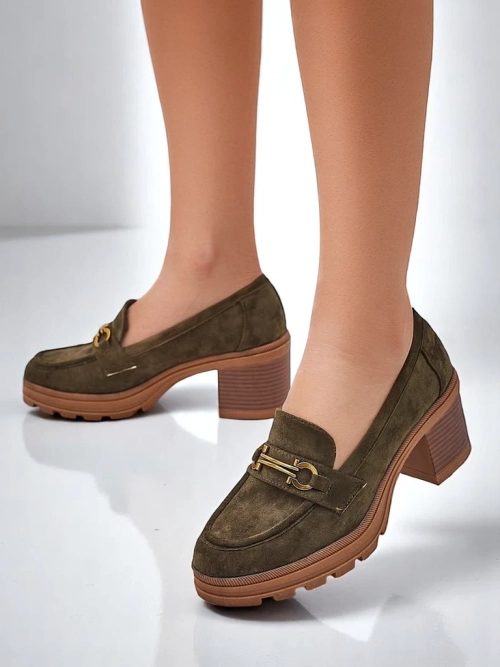 Royalfashion Жіночі мокасини на підборах Tollinge