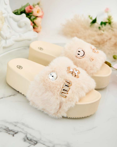 Royalfashion Dámské žabky na platformě Helimme