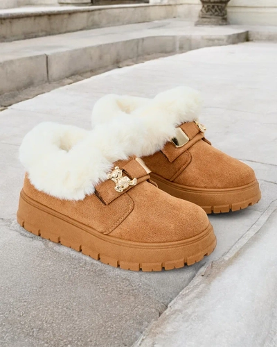 Royalfashion Жіночі короткі черевики а-ля снігоступи Dobis