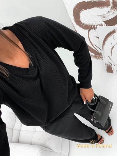 Bavlněná dámská pletená souprava Shadow Line