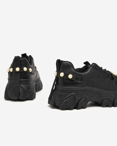 Чорні жіночі кросівки Martik