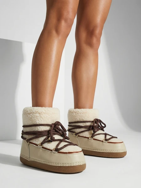 Dámské sněhule s kožíškem Uvella