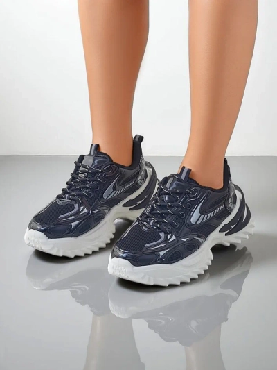 Royalfashion Dámské sportovní tenisky na silnější podrážce Nettes