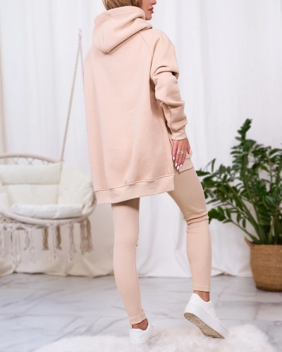 Жіночий комплект Royalfashion бежевий 2 шт.