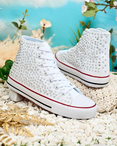 Royalfashion Жіночі кеди з паєтками Shis