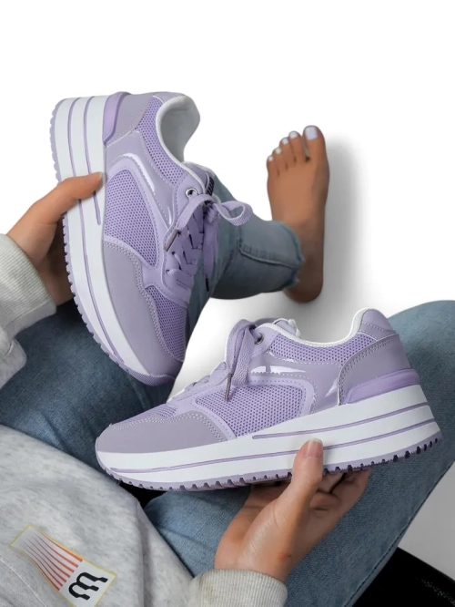 Royalfashion Жіночі спортивні платформи кросівки Revided