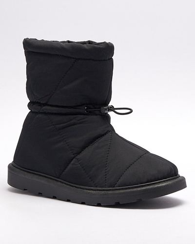 Černé dámské zateplené boty a'la snow boots Kaliolen - Obuv