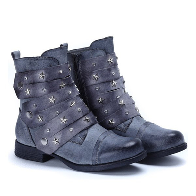 Šedé tašky s hvězdami Livija - Obuv