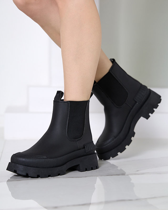 Černé dámské nazouváky Sisepi- Footwear